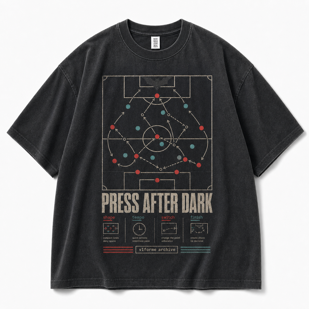 Tactical Analysis Vintage Washed Oversized T-Shirt